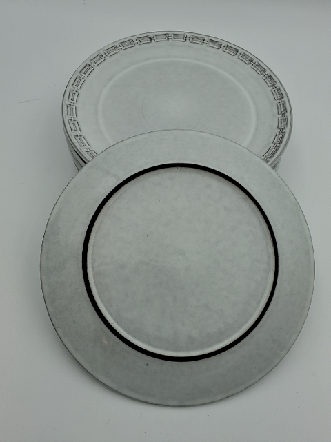 Ceramano Epsilon flade tallerkener - 7 stk.